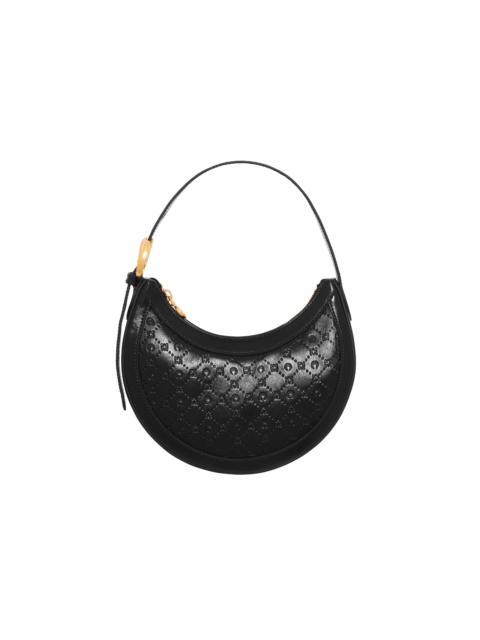 Marine Serre Moonogram Embossed Leather Eclips Mini