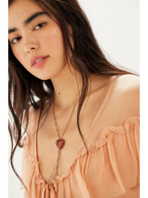 FREE PEOPLE Modern Love Lariat Necklace