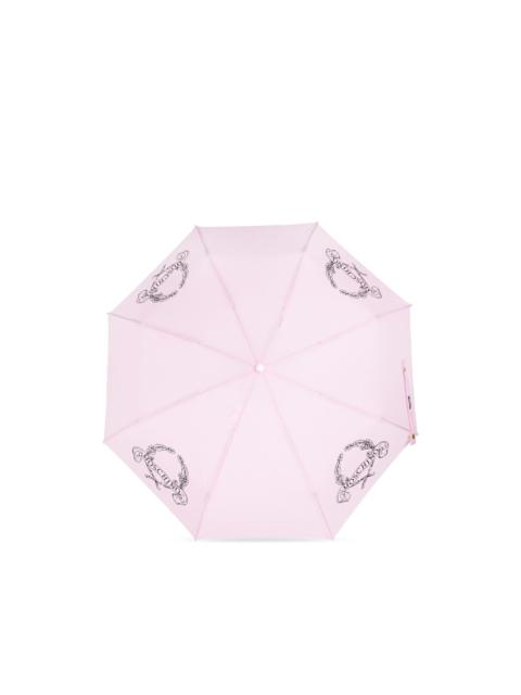 Moschino logo-motif umbrella