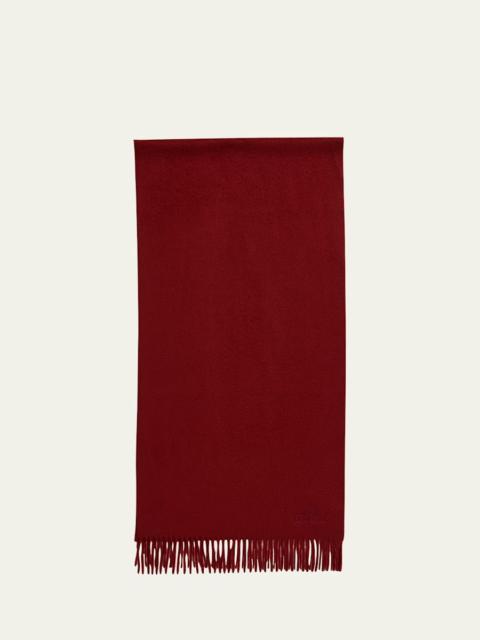 Loro Piana Men's Grande Unita Cashmere Scarf