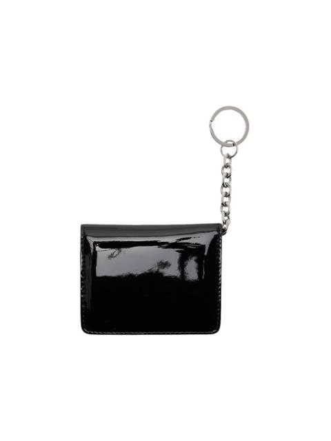 Maison Margiela Maison Margiela Patent Keyring Card Holder 'Black'