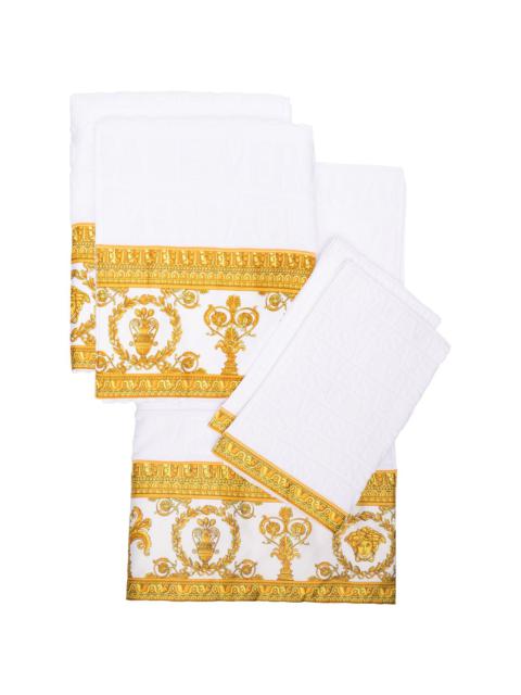 VERSACE 5-piece Barocco towel set