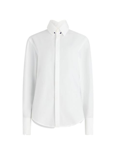 Jean Paul Gaultier folded cuff shirt