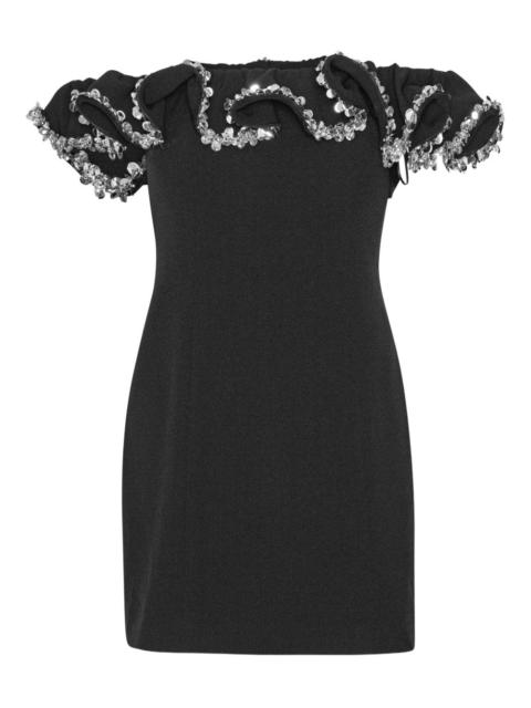 ROTATE ruffle-detail mini dress