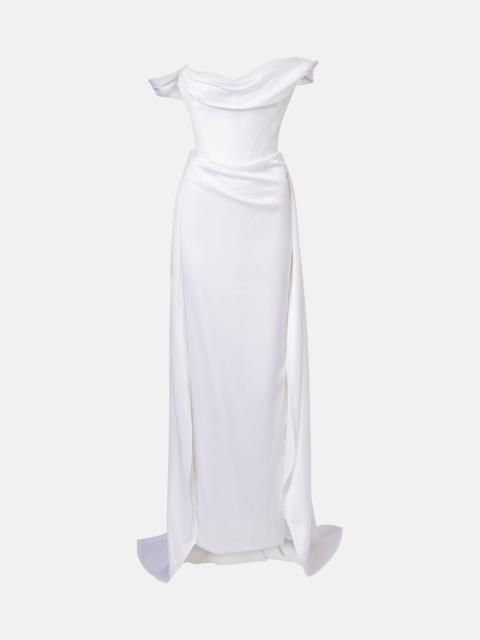 Vivienne Westwood Bridal Nova Grace satin bustier gown