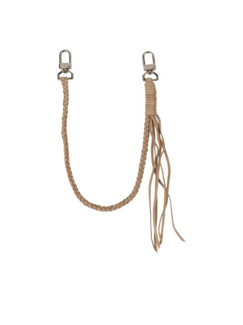 AMIRI suede keychain