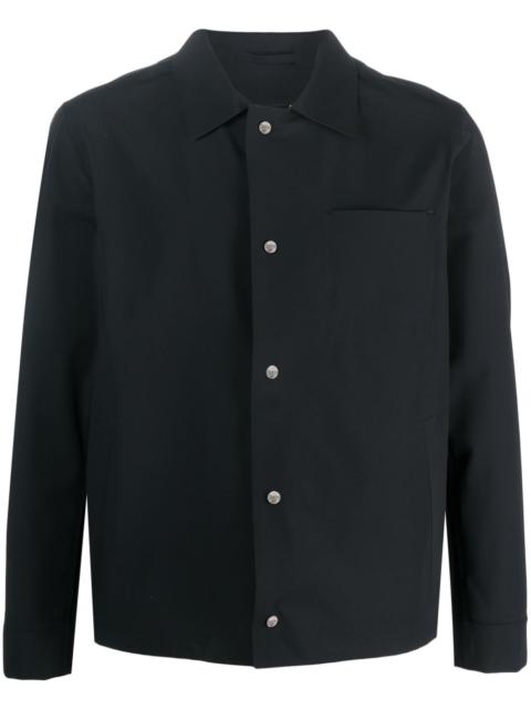 Herno plain shirt jacket