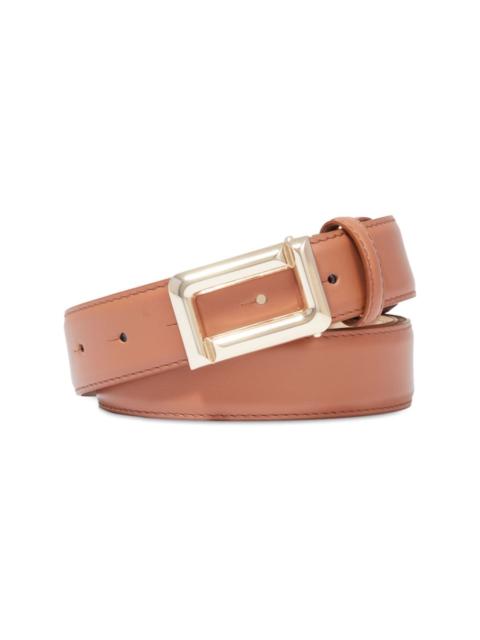 LANCEL Angele leather belt