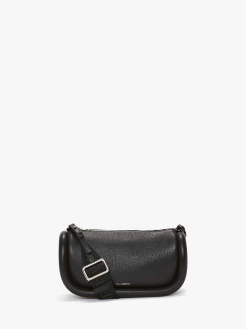 BUMPER-15 - LEATHER SHOULDER BAG WITH ADDITIONAL WEBBING STRAP