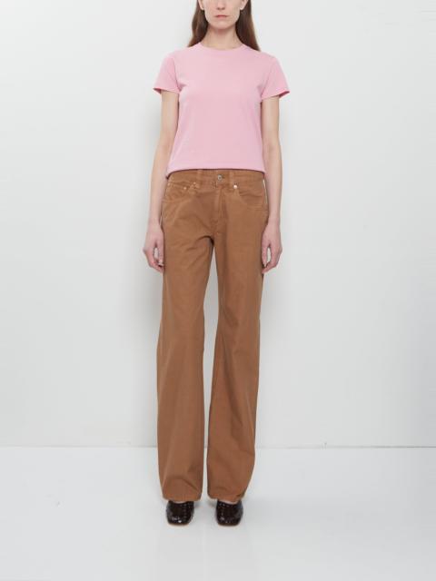 6397 Slim Bootcut Canvas Trouser