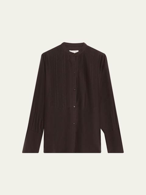 TWP The Night Before Cotton-Silk Organza Top