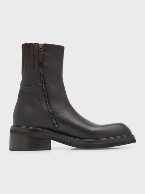 Men's Facciata Tronchetto Leather Boots