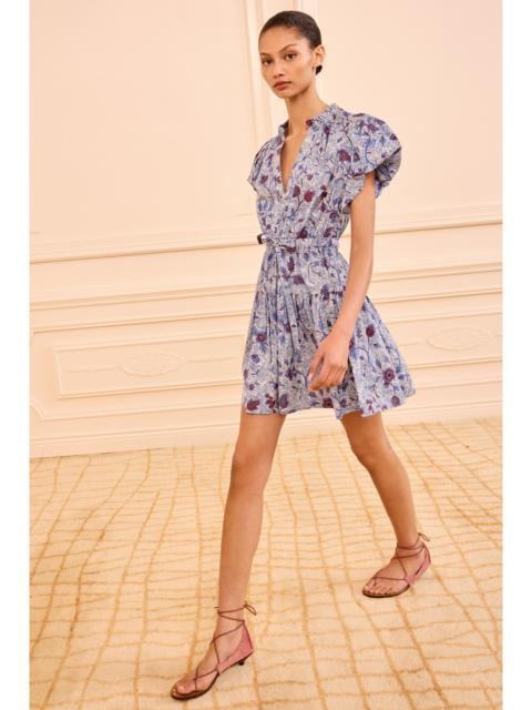 ULLA JOHNSON Izel Cotton Mini Dress