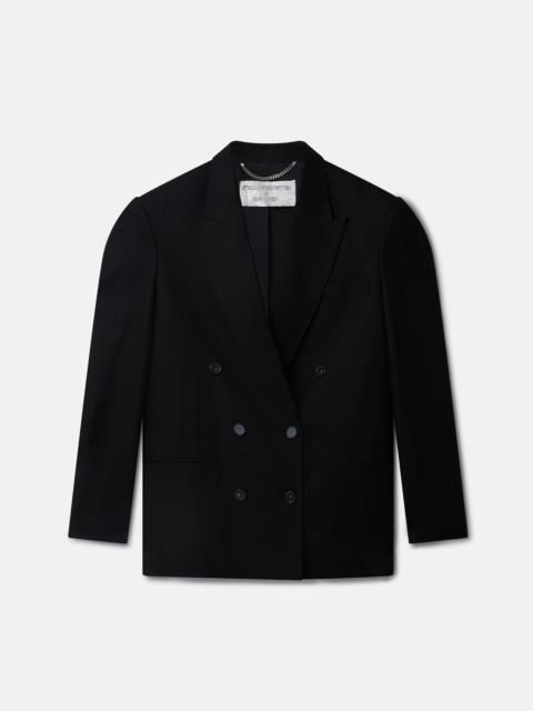 Stella McCartney Sexy Robot Graphic Tuxedo-Lapel Blazer