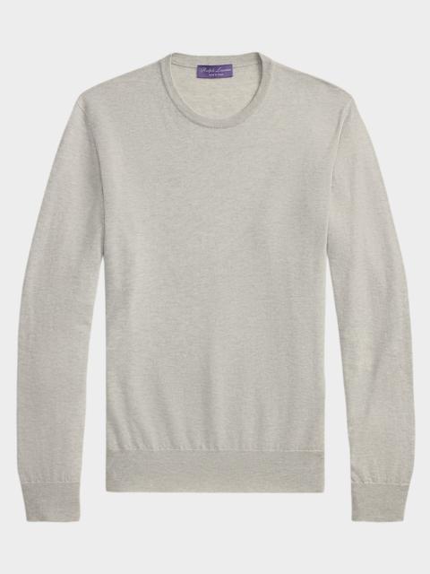Ralph Lauren Men's 18GG Cashmere Crewneck Sweater
