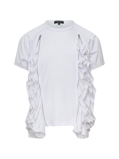 Comme des Garçons Homme Plus Waterfall ruffled T-shirt