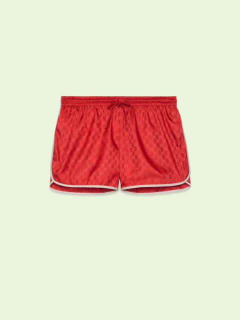 GUCCI GG jacquard nylon swim shorts