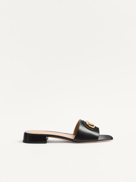 Valentino VLOGO SIGNATURE SLIDE SANDAL IN CALFSKIN 20MM