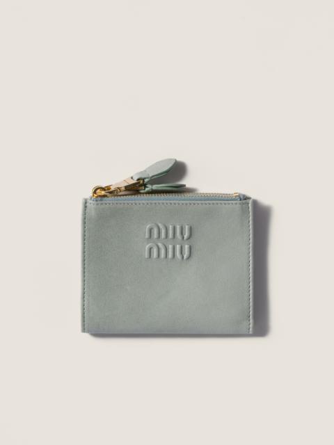 Miu Miu Small nappa leather wallet