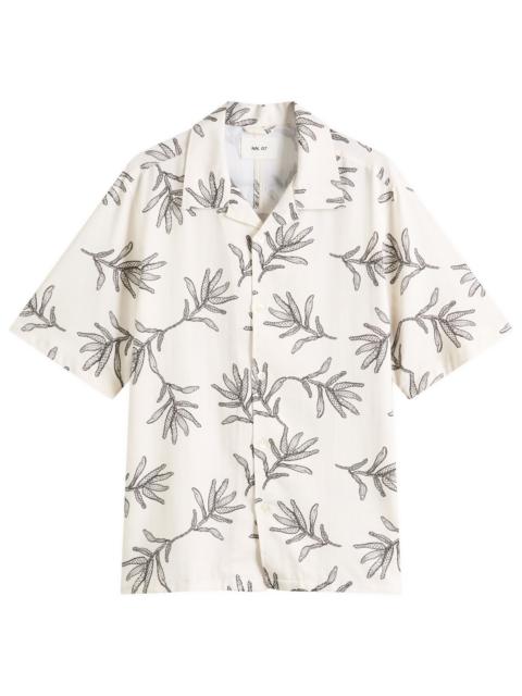 NN07 NN07 Ole Botanical Print Short Sleeve Shirt