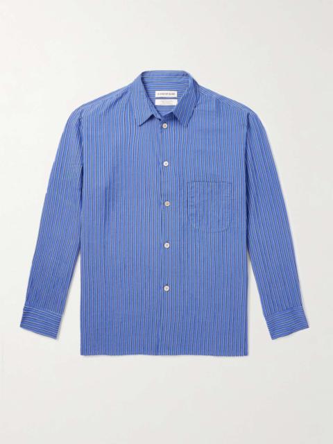 A KIND OF GUISE Gusto Striped Woven Shirt