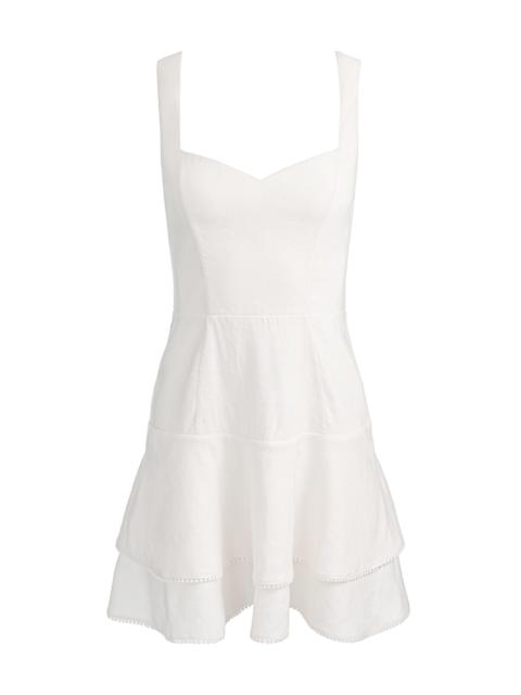 Alice + Olivia MIRIAM SWEETHEART MINI DRESS