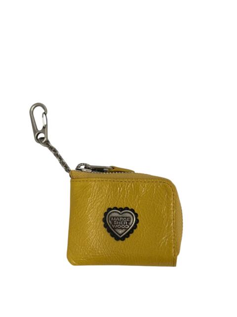 MARGESHERWOOD Heart Lace Mini Zipper Wallet