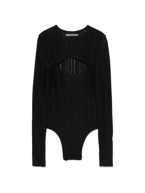 インナー・ルームウェアその他 ANDREADAMO SS25 SCULPTING JERSEY BODY (PS25464300 004) Andreadamo Spring 2025 Ready-to-Wear Collection | Vogue
