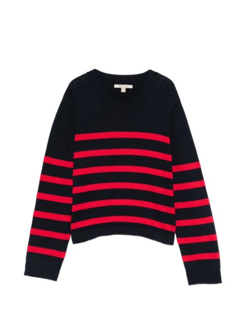 Barbour striped crew neck sweater