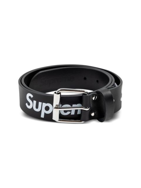 Repeat "Black" leather belt