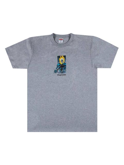 Supreme Supreme Electromagnetic Tee 'Ash Grey' | REVERSIBLE