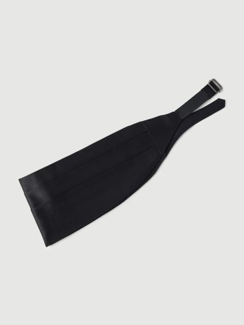 Brunello Cucinelli Cotton and silk satin cummerbund