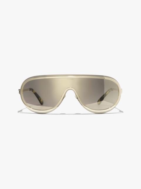 CHANEL Shield Sunglasses