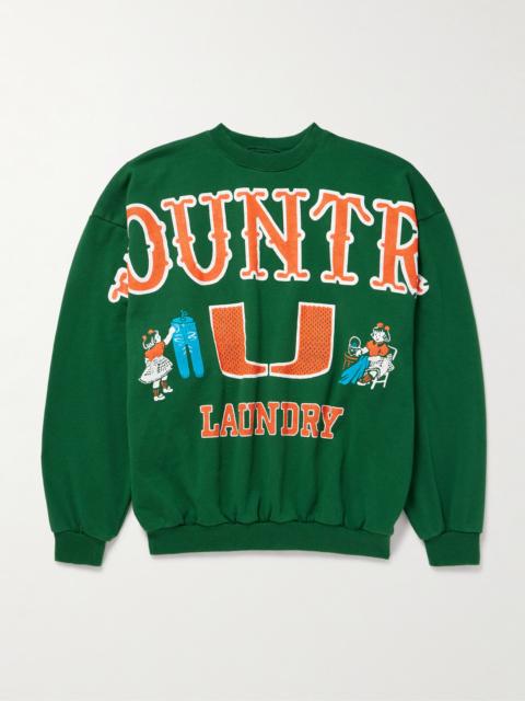Kapital Printed Cotton-Jersey Sweatshirt