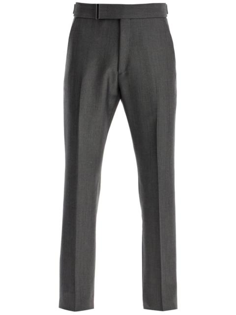 TOM FORD ATTICUS WOOL AND MOHAIR MIKADO TROUSERS