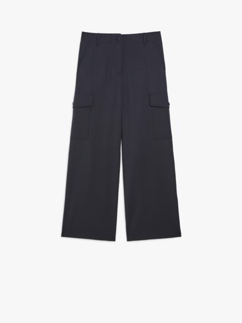 WEEKEND Max Mara HIDALGO Wool-blend cargo trousers