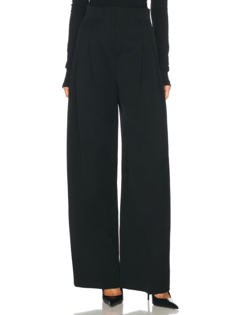 MUGLER High Waist Masculine Straight Pant