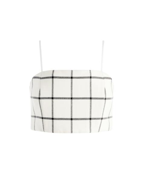 Alice + Olivia PEARLE SPAGHETTI STRAP BUSTIER