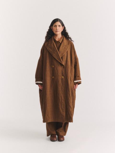 CASEY/CASEY FRAN COAT - WASHED WOOL - AS IS
