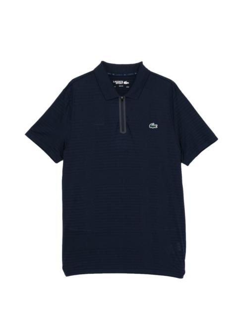LACOSTE Tennis jacquard polo shirt