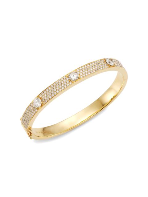 ANITA KO Women's 18K Yellow Gold & 3.56 TCW Diamond Bangle - Yellow Gold