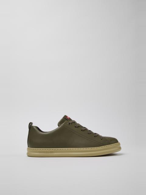 CAMPERLAB Green Leather Men's Sneakers.