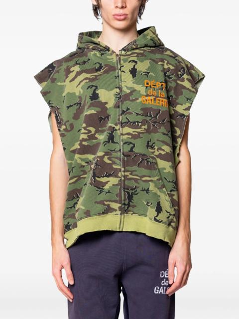 GALLERY DEPT. Gallery Dept. Zip-up Camo-print Hoodie