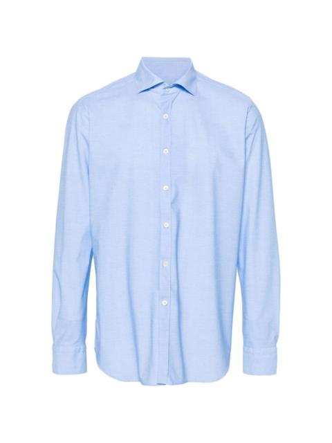 classic-collar long-sleeve shirt