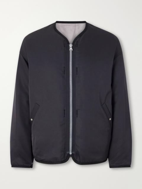 visvim Wool and Silk-Blend Twill Down Liner Jacket