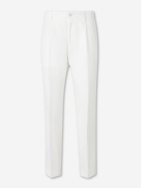 Canali STRAIGHT LEG TROUSERS