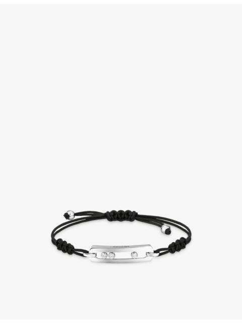 MESSIKA Move Classique 18ct Gold And 0.27ct Diamond Cord Bracelet