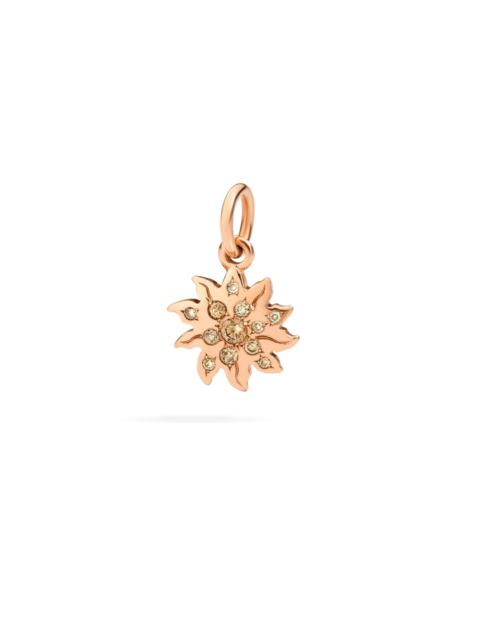 DoDo ROSE GOLD & BROWN DIAMOND SUN CHARM