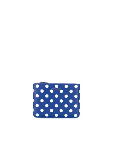 dotted pattern wallet