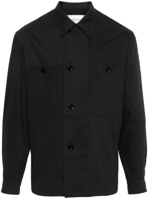 ジャケット・アウター LEMAIRE STAND COLLAR OVERSHIRT Lemaire Soft-Military-Overshirt | antonioli | REVERSIBLE